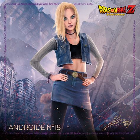 android 18 real life